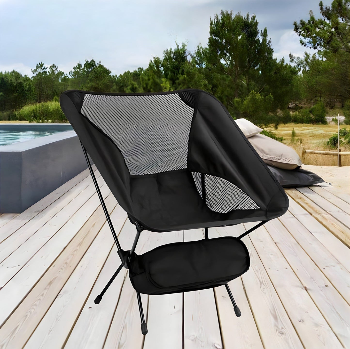 Compacte en ultralichte campingstoel