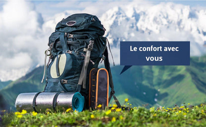Chaise pliante portable légère en acier pour camping