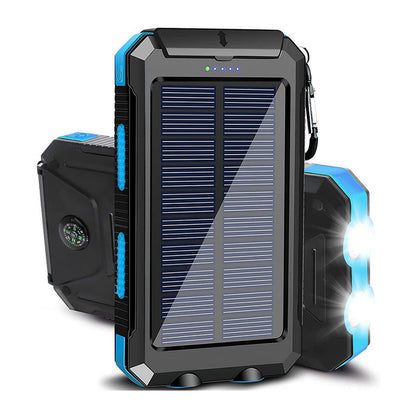 Draagbare zonne-energie powerbank voor telefoon