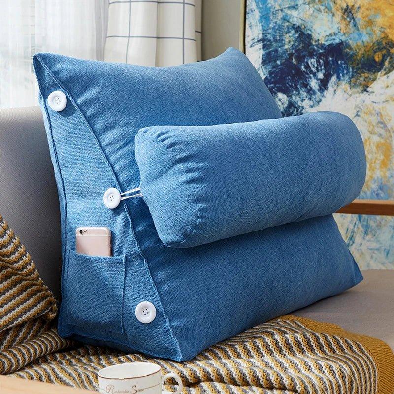 ReadLuxe™ – Ergonomisch Leessteunkussen met Lendensteun