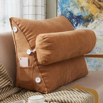 ReadLuxe™ – Ergonomisch Leessteunkussen met Lendensteun