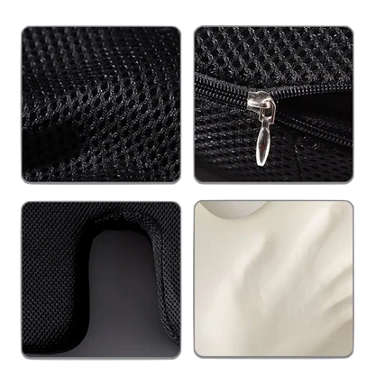 Coussin d'assise ergonomique à mémoire de forme pour confort optimal