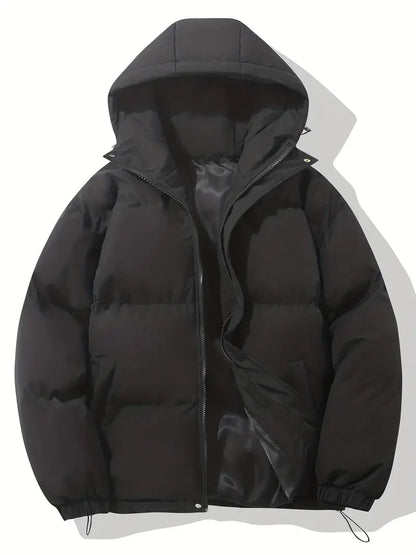 Veste d'hiver matelassée classique à capuche