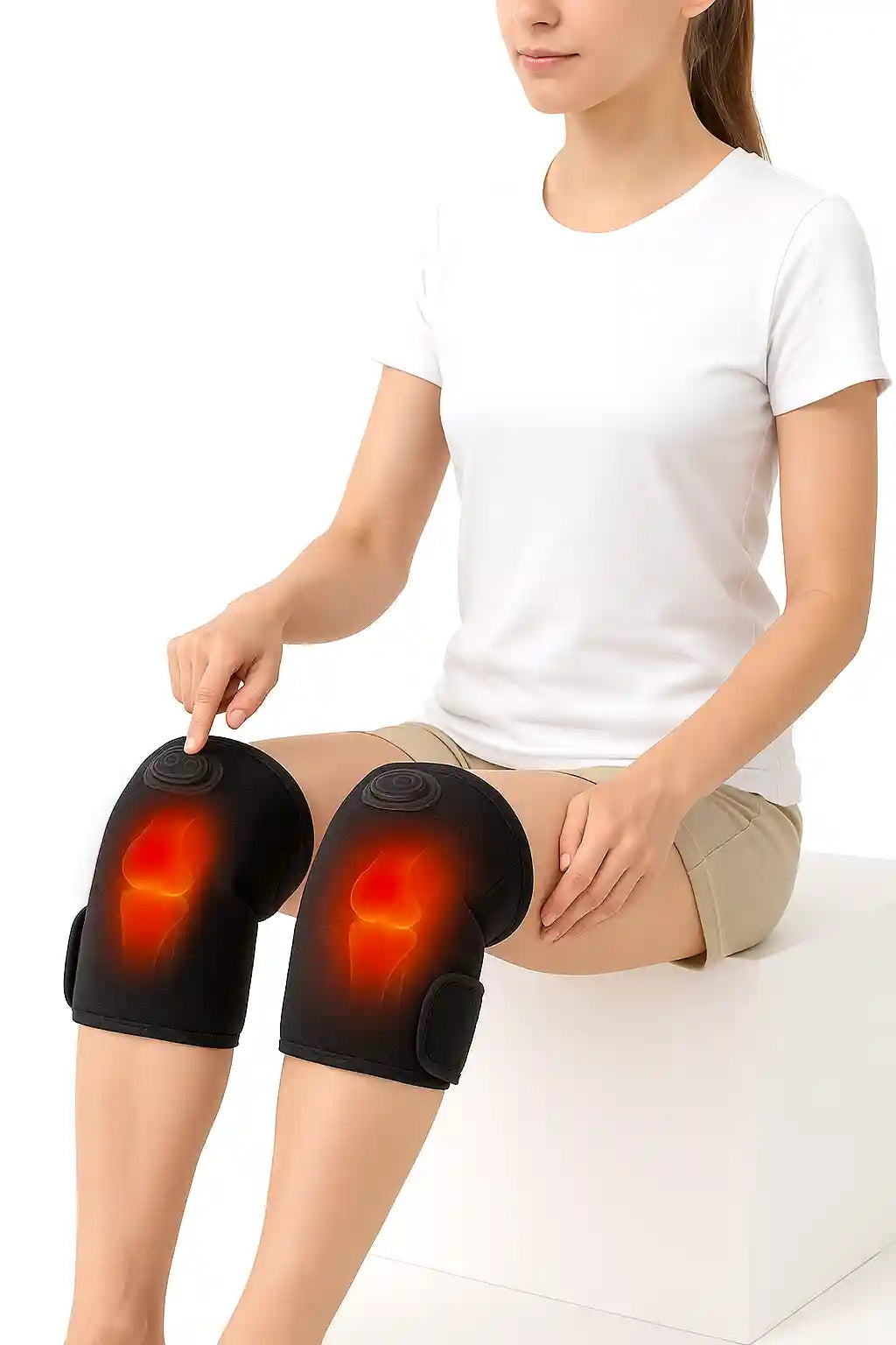 FlexiKnee™ – Genouillère sport maintien rotule pour soutien articulatoire