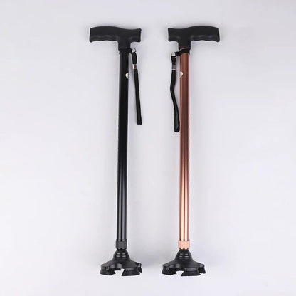 FoldEase™ – Canne marche orthopédique réglable pliable : mobilité et liberté