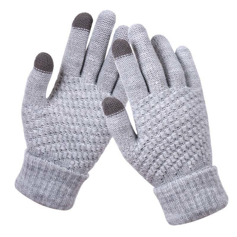 Elegante en praktische gebreide handschoenen