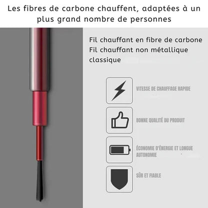 Gilet chauffant électrique isolant hiver