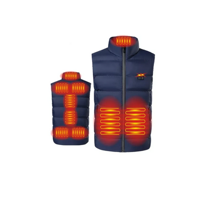 Gilet chauffant électrique isolant hiver