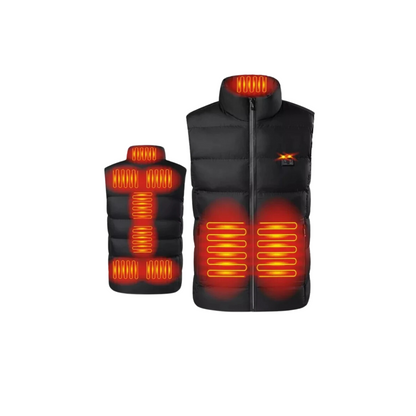 Gilet chauffant électrique isolant hiver