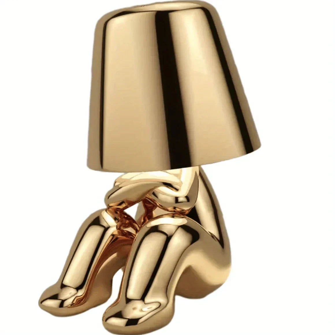 Elegante gouden tafellamp
