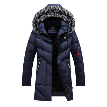 Manteau d'hiver chaud à capuche en fourrure synthétique