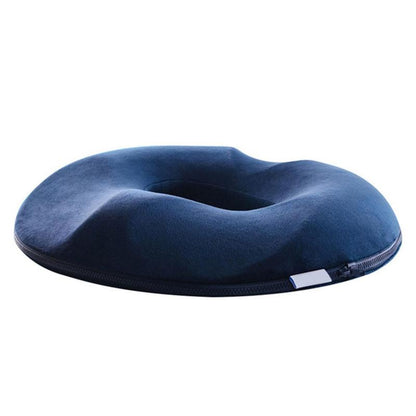 Oreiller ergonomique anti-hémorroïdes en forme de beignet