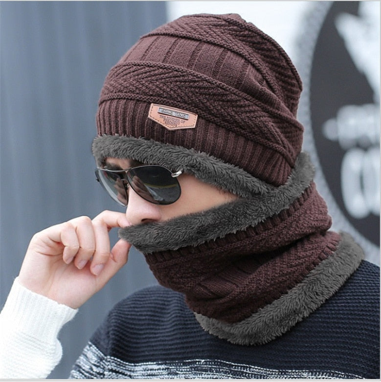 Robuuste en verwarmde winterhoed