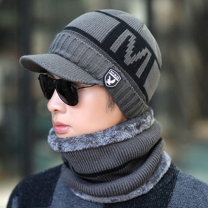 Robuuste en verwarmde winterhoed