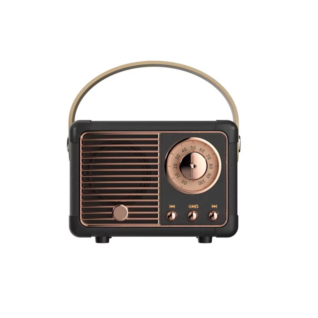 Compacte vintage Bluetooth-luidspreker