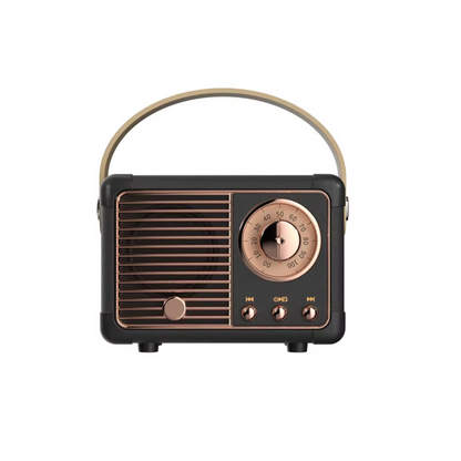 Compacte vintage Bluetooth-luidspreker