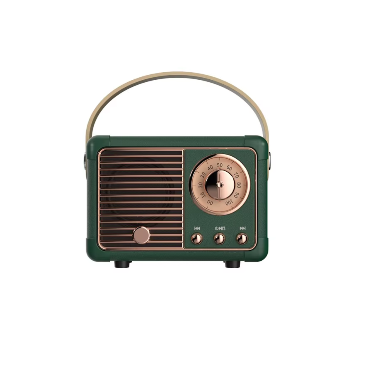 Compacte vintage Bluetooth-luidspreker