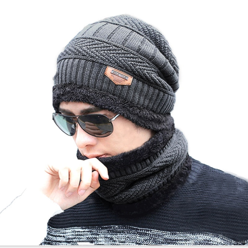 Robuuste en verwarmde winterhoed