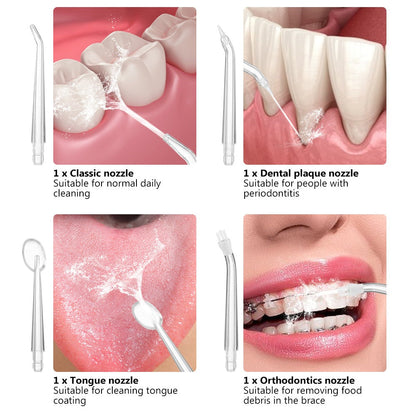 HydroFlow™ – Hydropulseur Dentaire, le Jet d’Eau Efficace pour Vos Dents