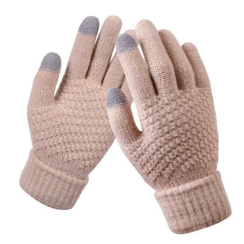 Elegante en praktische gebreide handschoenen