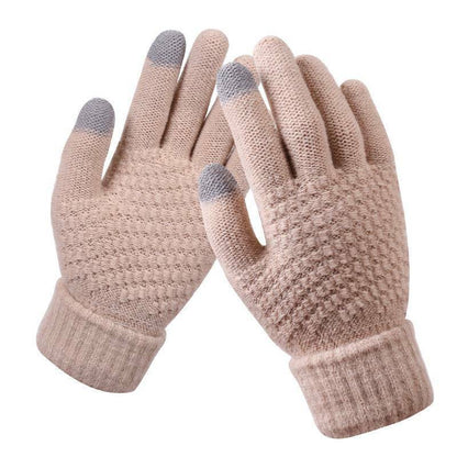 Elegante en praktische gebreide handschoenen