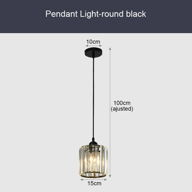 Luxe kristallen hanglamp