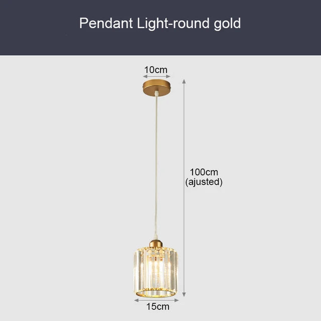 Luxe kristallen hanglamp