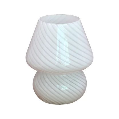 Elegante glazen bureaulamp
