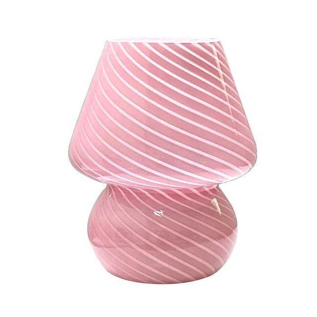 Elegante glazen bureaulamp