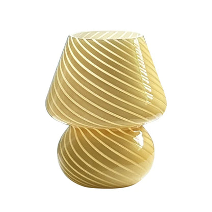 Elegante glazen bureaulamp