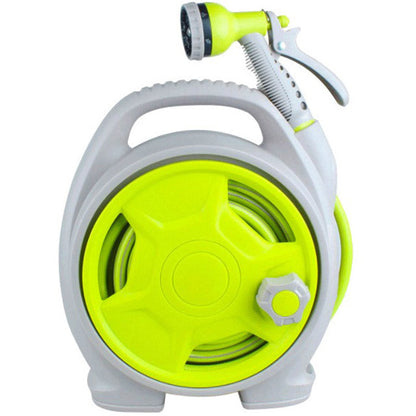 Compacte tuinslang met haspel en universele pistool