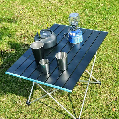 Compacte en stevige campingtafel