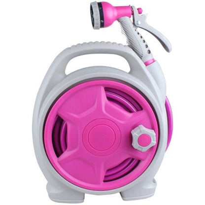 Compacte tuinslang met haspel en universele pistool