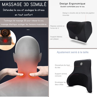 Massagekussen voor Autostoel van Milieuvriendelijk Geheugenschuim