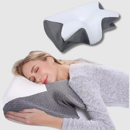 Oreiller ergonomique à mémoire de forme orthopédique