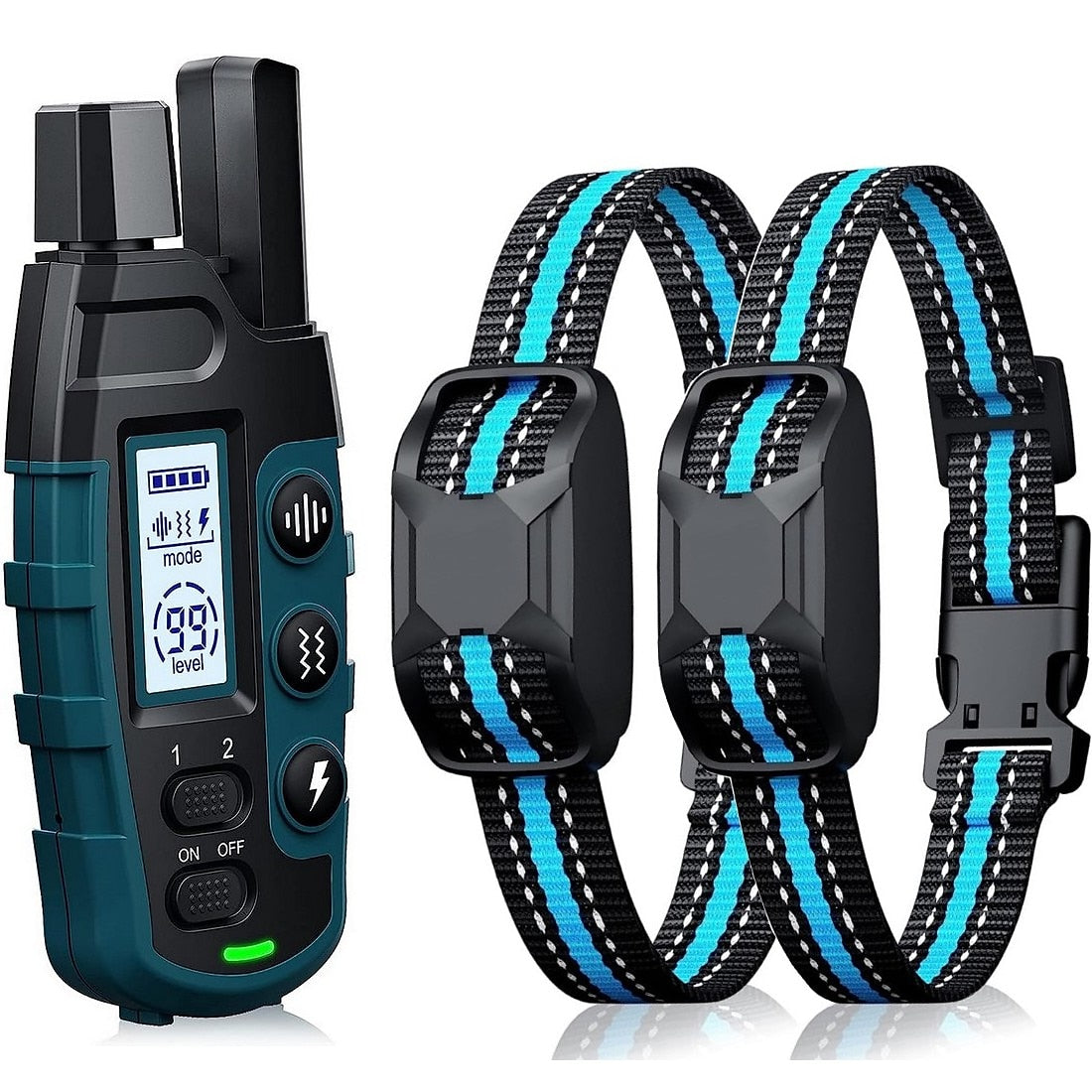 Waterdichte en oplaadbare anti-blaf halsband voor honden
