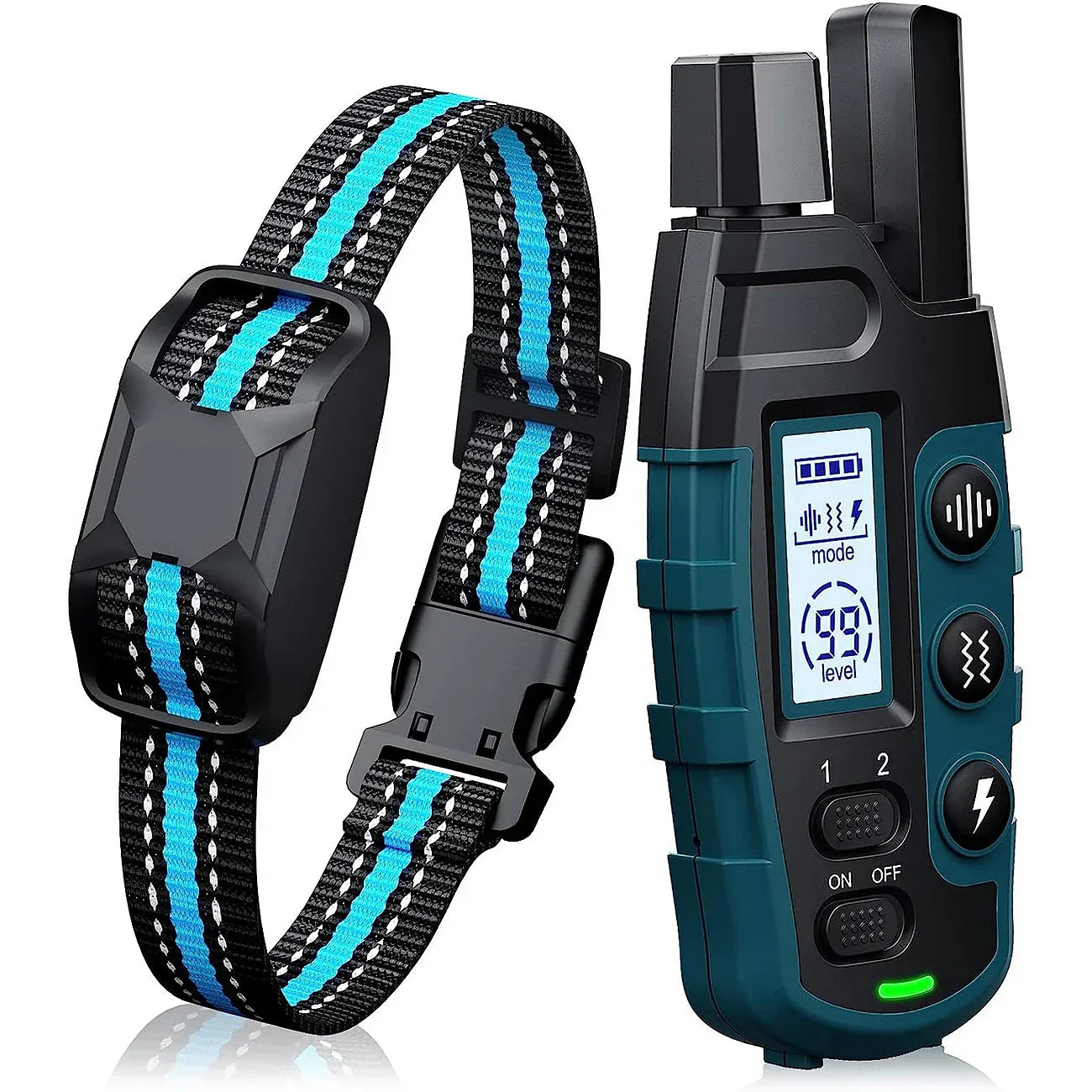Waterdichte en oplaadbare anti-blaf halsband voor honden