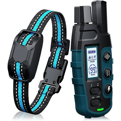 Waterdichte en oplaadbare anti-blaf halsband voor honden
