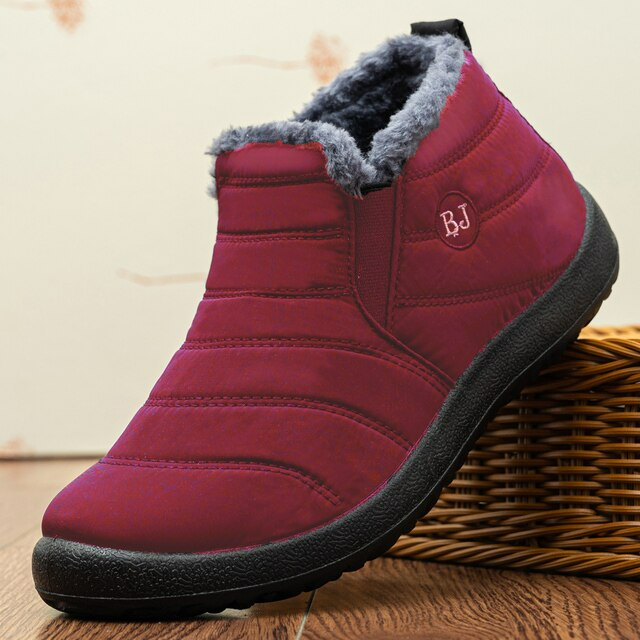 Chaussures d'hiver antidérapantes isolantes