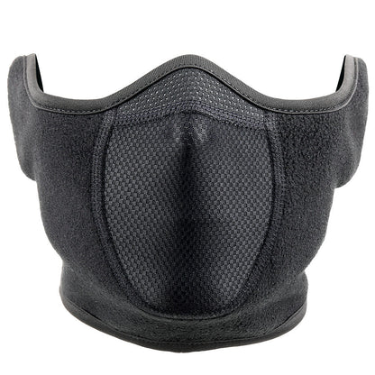 Warm thermisch wintermasker en laag