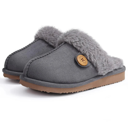 Zachte verwarmde pantoffels voor dames