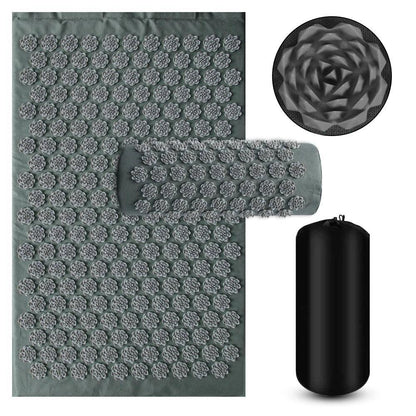 Tapis d'acupression relaxant à picots pour massage shiatsu