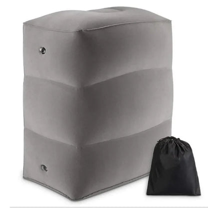Repose-pieds gonflable ajustable portable