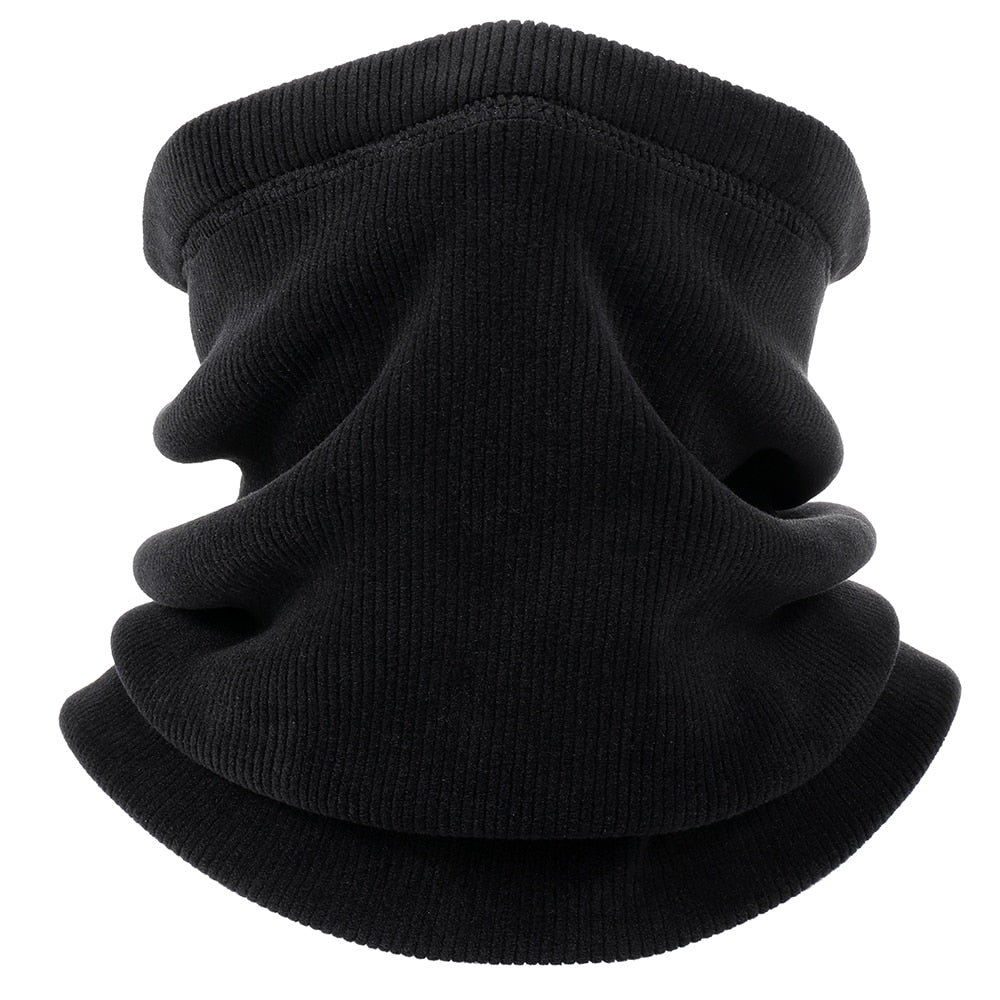 Zachte fleece nekwarmer voor de winter