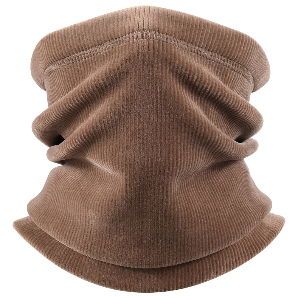 Zachte fleece nekwarmer voor de winter