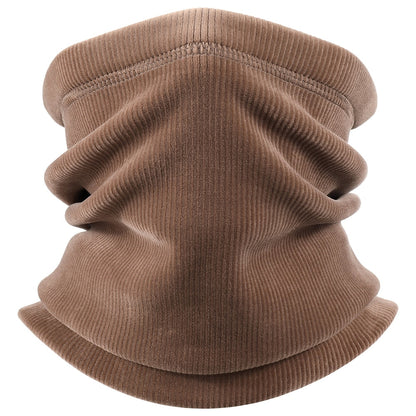 Zachte fleece nekwarmer voor de winter
