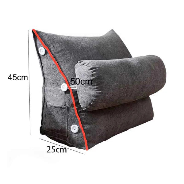 ReadLuxe™ – Ergonomisch Leessteunkussen met Lendensteun