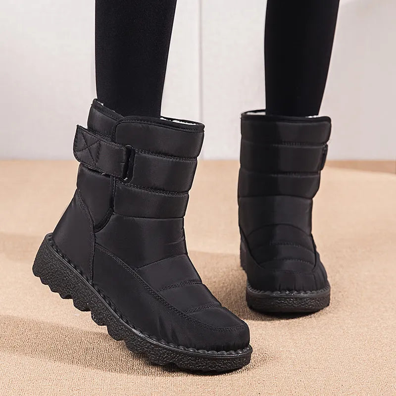 Bottes de neige isolantes imperméables hiver
