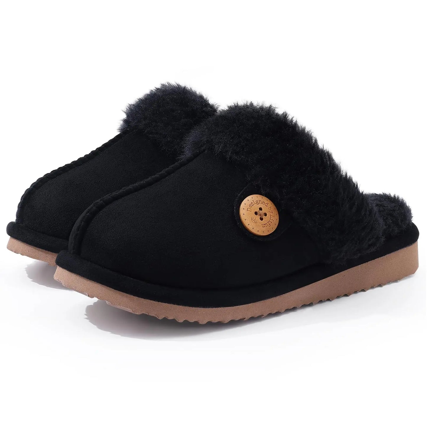 Zachte verwarmde pantoffels voor dames