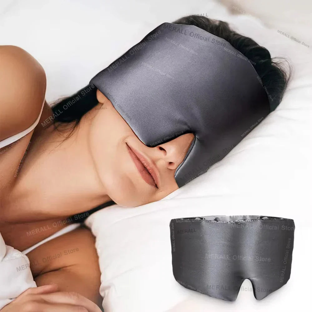Masque de nuit en soie Mulberry naturelle